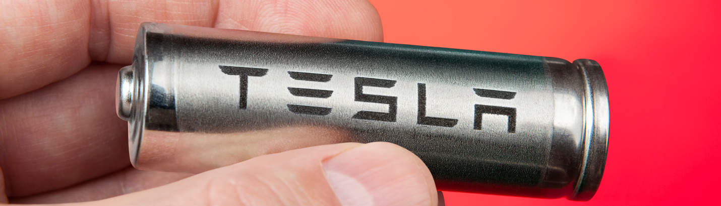 Tesla Lithium-Ionen Batterie