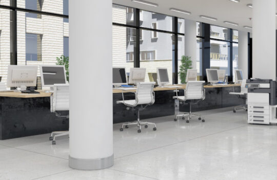Großraumbüro - Bürogebäude - Bürofläche - Gewerbefläche - Immobilie - Panorama
