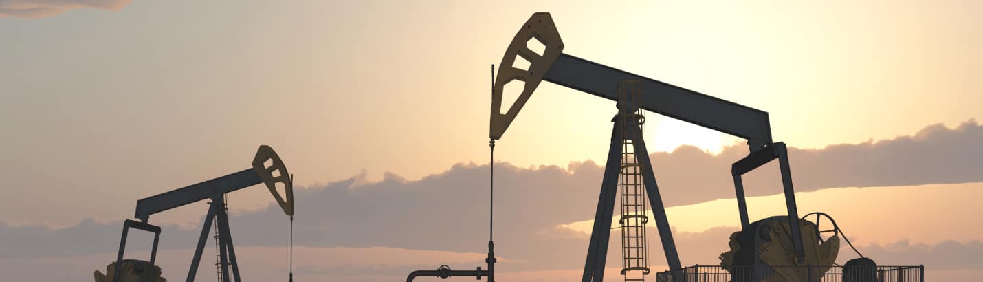 Exxon Aktie – Ölpumpen in der Abenddämmerung