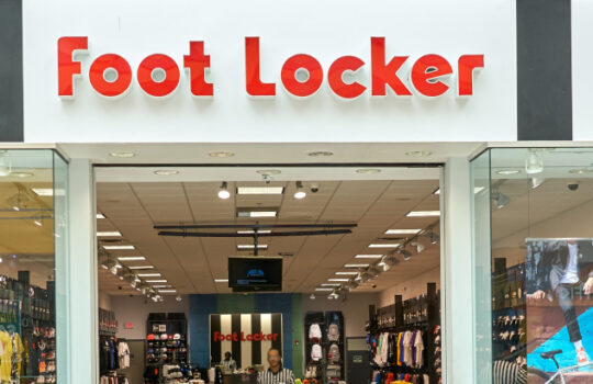 MIAMI, USA - AUGUST 22, 2018: Foot Locker storefront. Foot Locker Retail is an American sportswear and footwear retailer