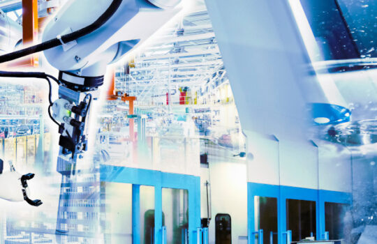 Industrie 4.0 mit hochmoderner Technologie