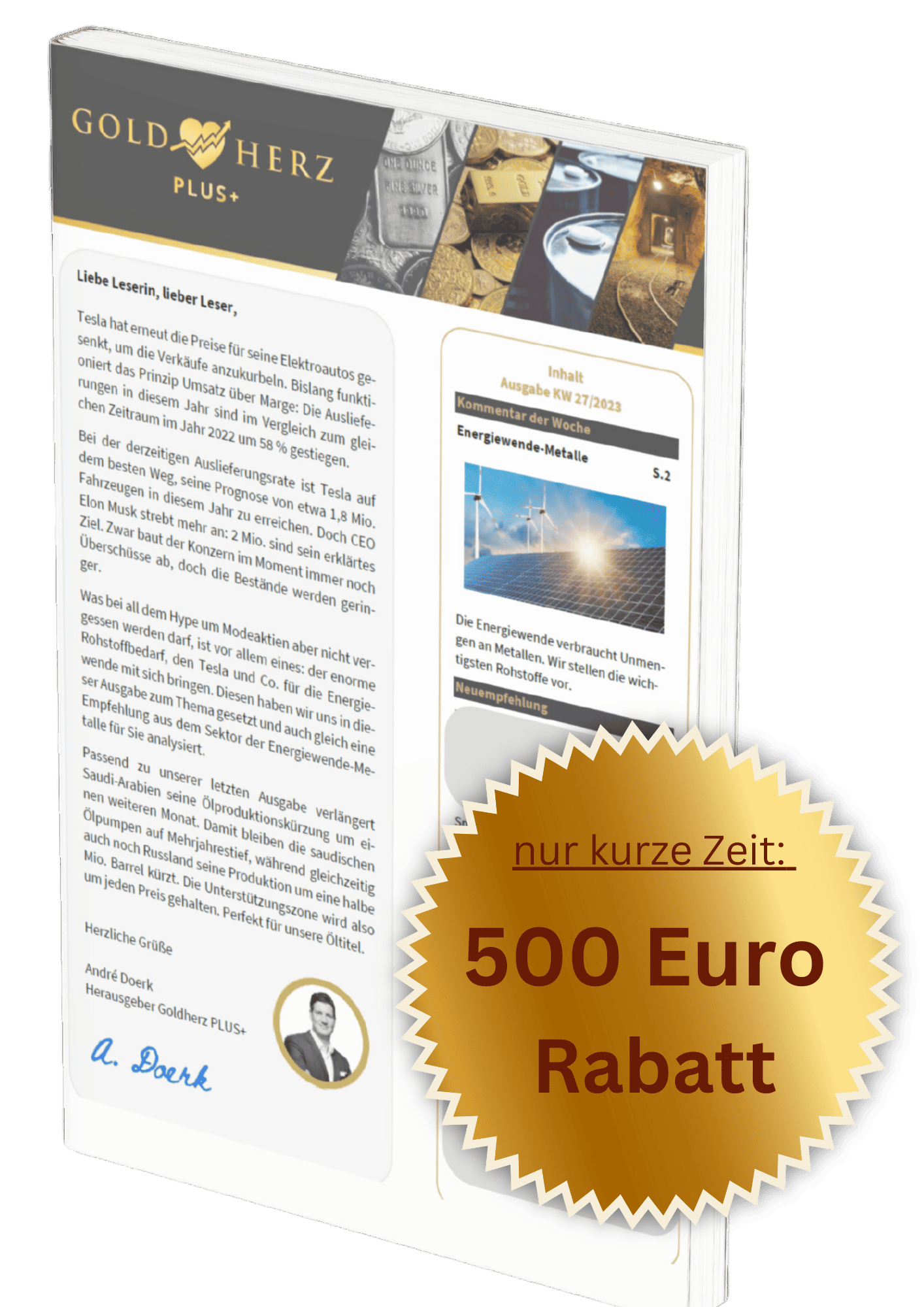 500 Euro Rabatt
