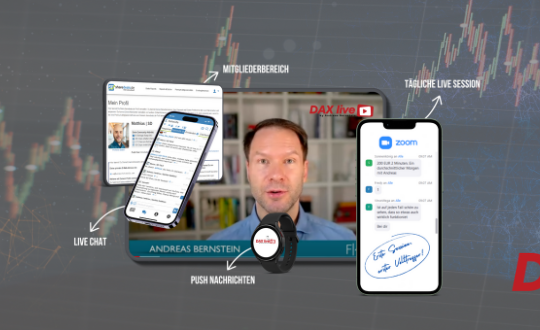 Dax live mit Andreas Bernstein – ein Produkt von sharedeals.de