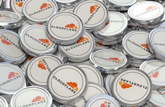 cloudflare, aktie, social media news backgorund