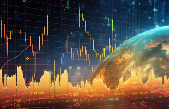 Trading, V-Formation, an illustration, global financial formation trade