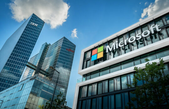 MUNICH, IBM Watson IoT Center and Microsoft Headquater in Munich Germany - May 08, 2018