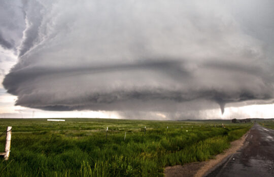 Tornado, aufgenommen im Sommer 2022 in den USA
