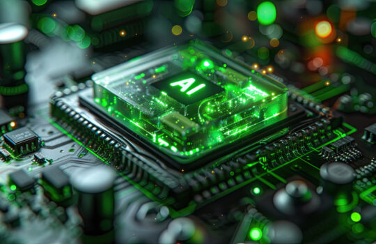 Green AI Computer Chip CPU