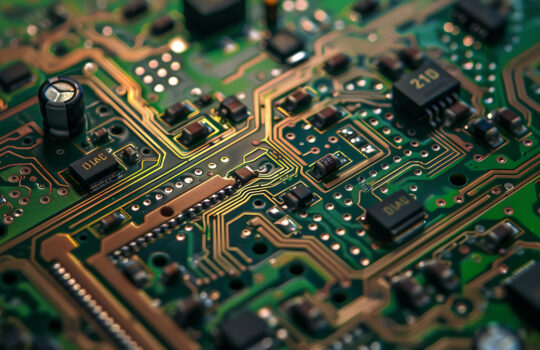 Circuit Board Close-up