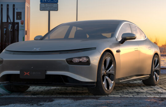 Electric XPENG P7,China's rival to Tasla Model S