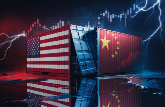 US-China Trade War Concept