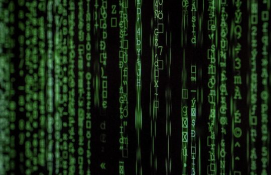 Matrix movie still